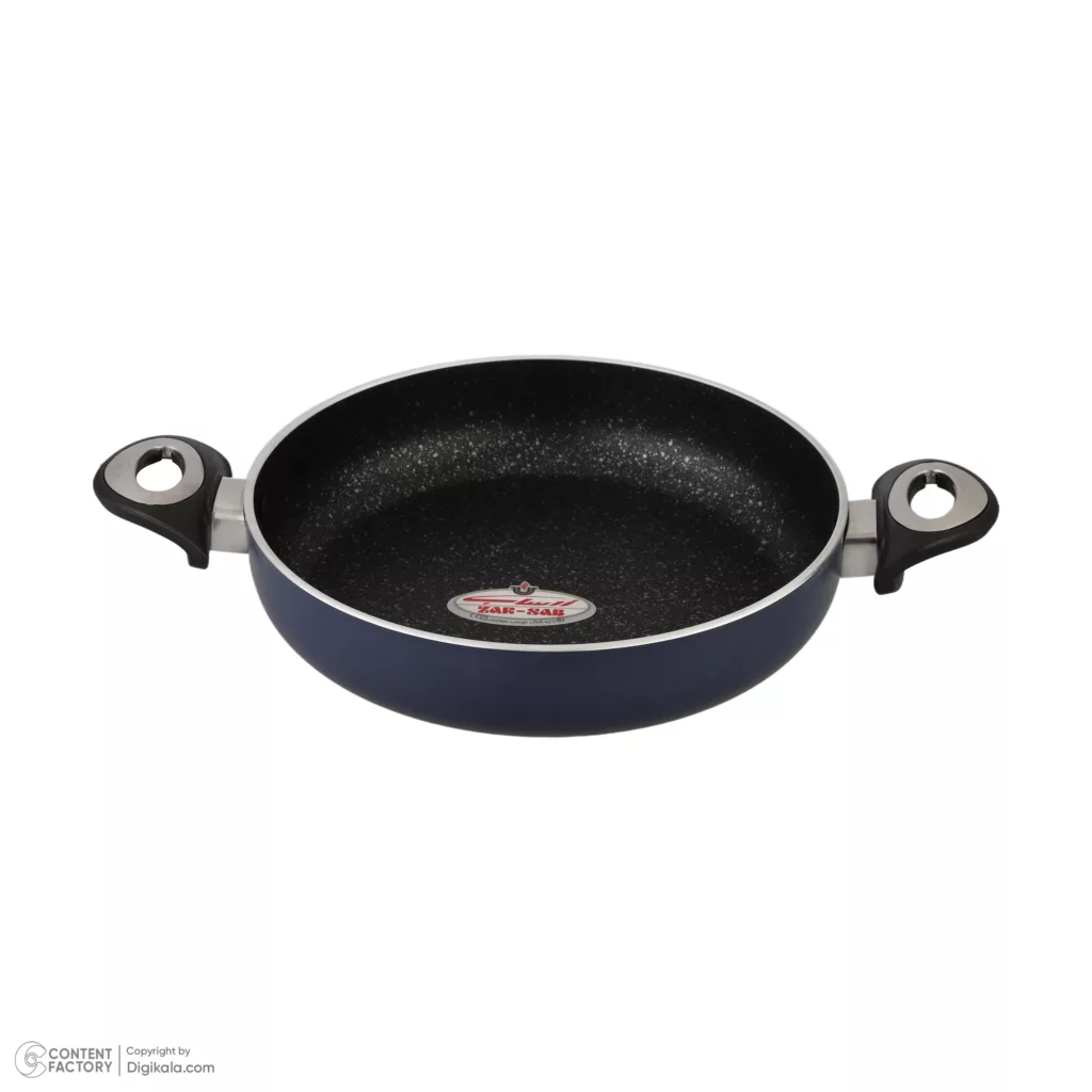 سرویس پخت و پز 7 پارچه زرساب مدل گرانیتا به همراه تابه وک هدیه