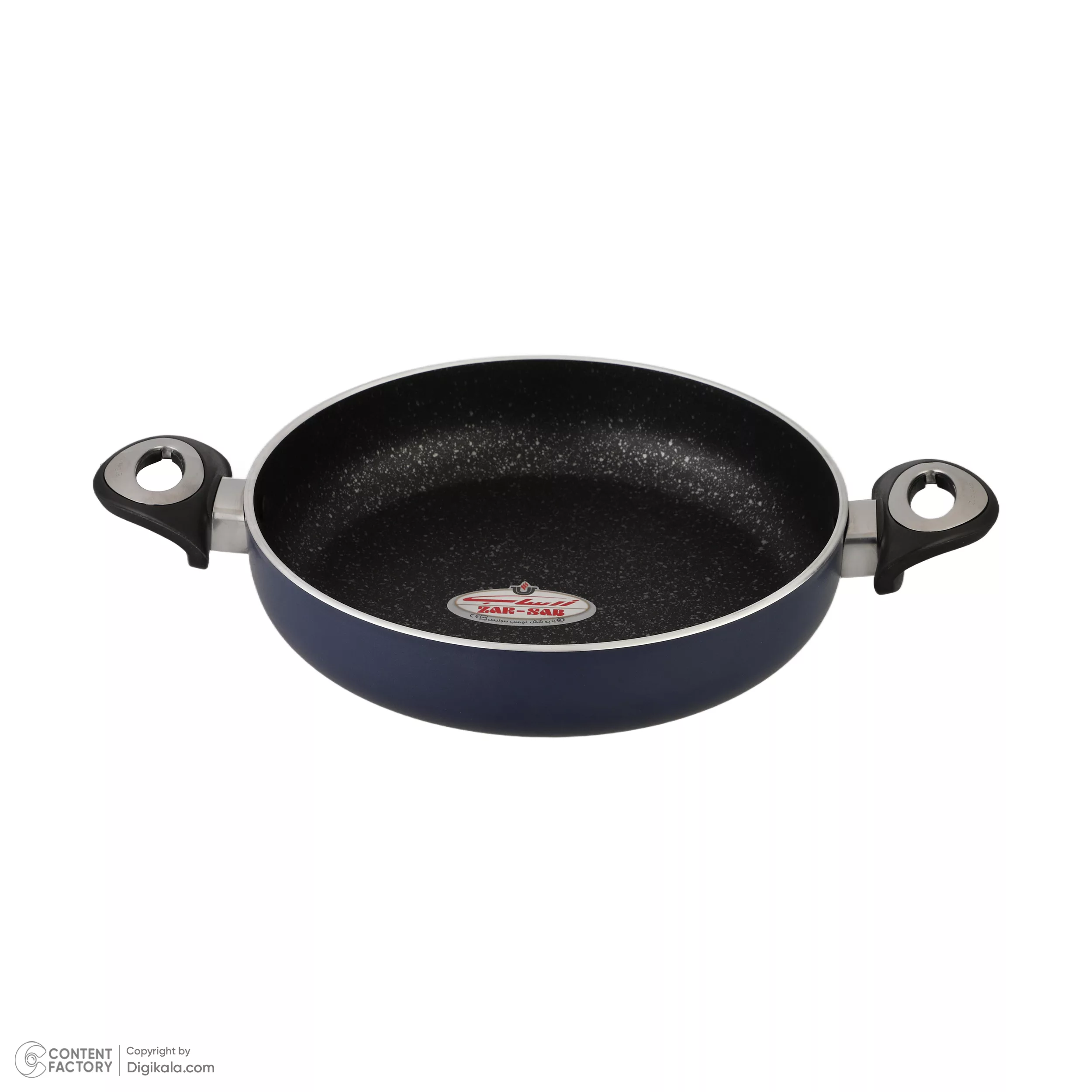 سرویس پخت و پز 7 پارچه زرساب مدل گرانیتا به همراه تابه وک هدیه