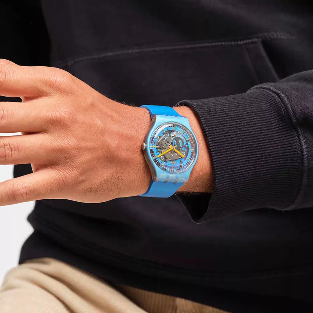 ساعت مچی عقربه‌ای کوارتز سواچ مدل SUOM116