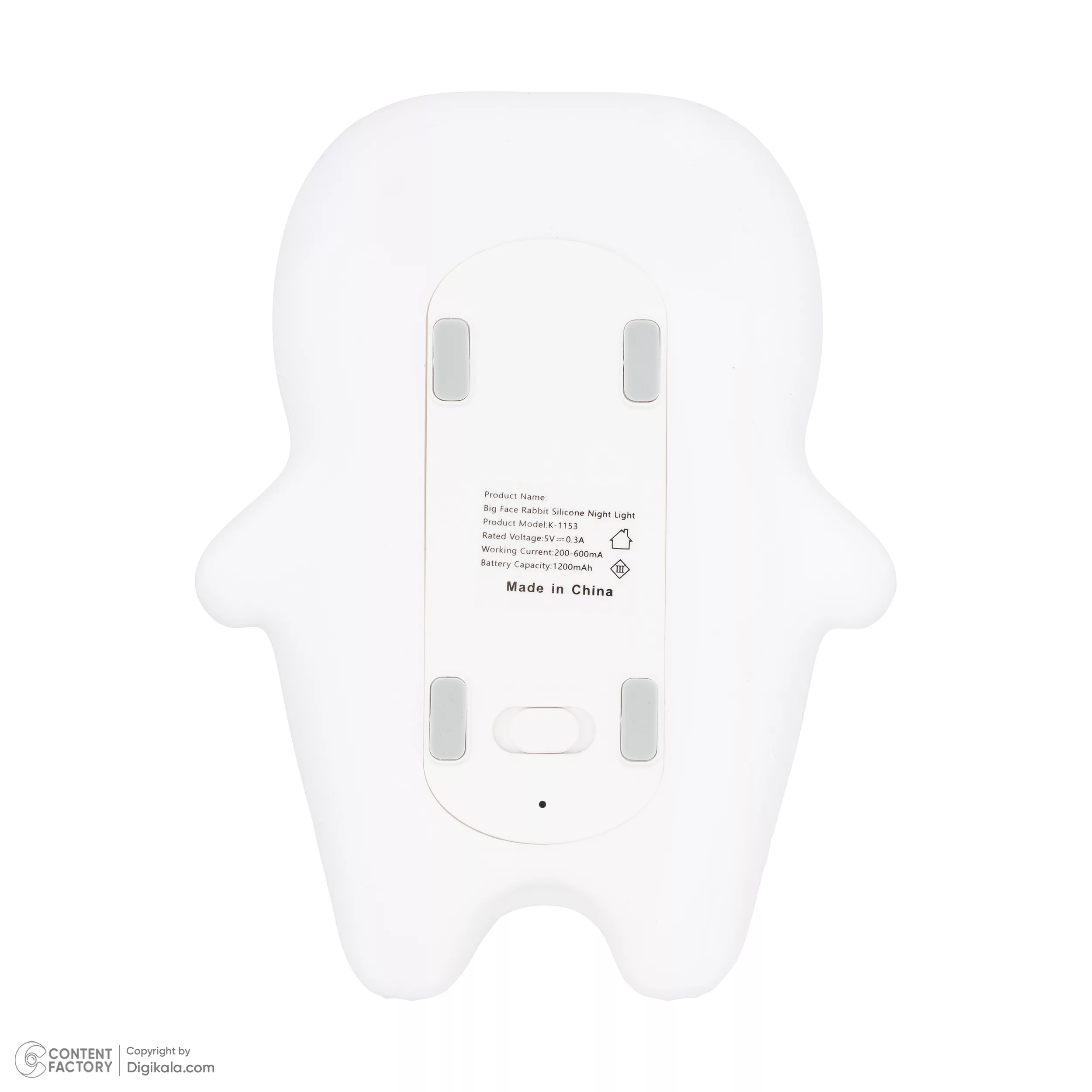 چراغ خواب کودک طرح خرگوش خوابیده مدل k-1153