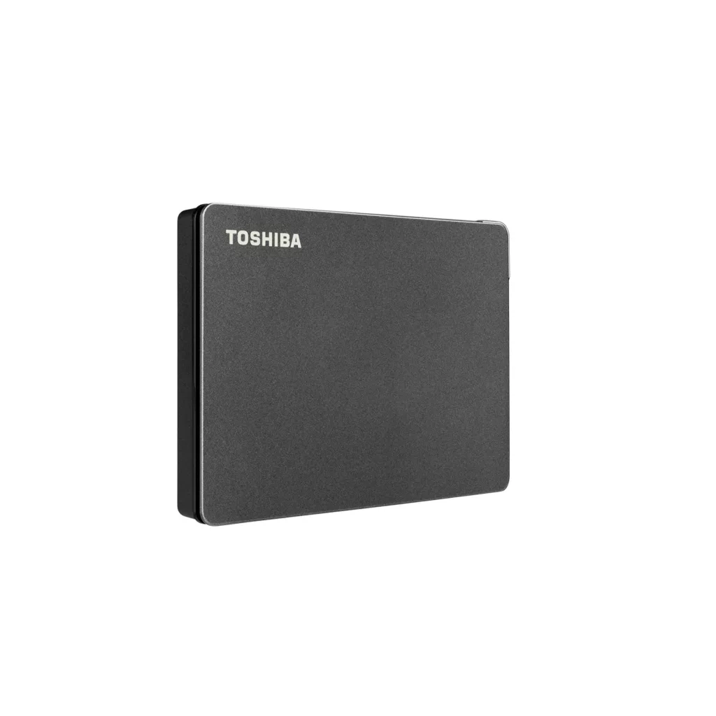 هارد اکسترنال توشیبا مدل Canvio Gaming ظرفیت دو ترابایت دارای رابط USB Type-A 3.2