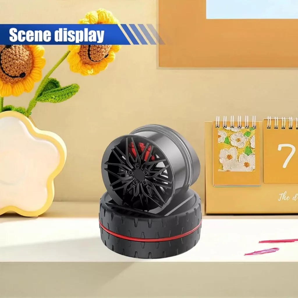 خوشبوکننده خورشیدی  خودرو مدل رینگ و لاستیک کد FC-8