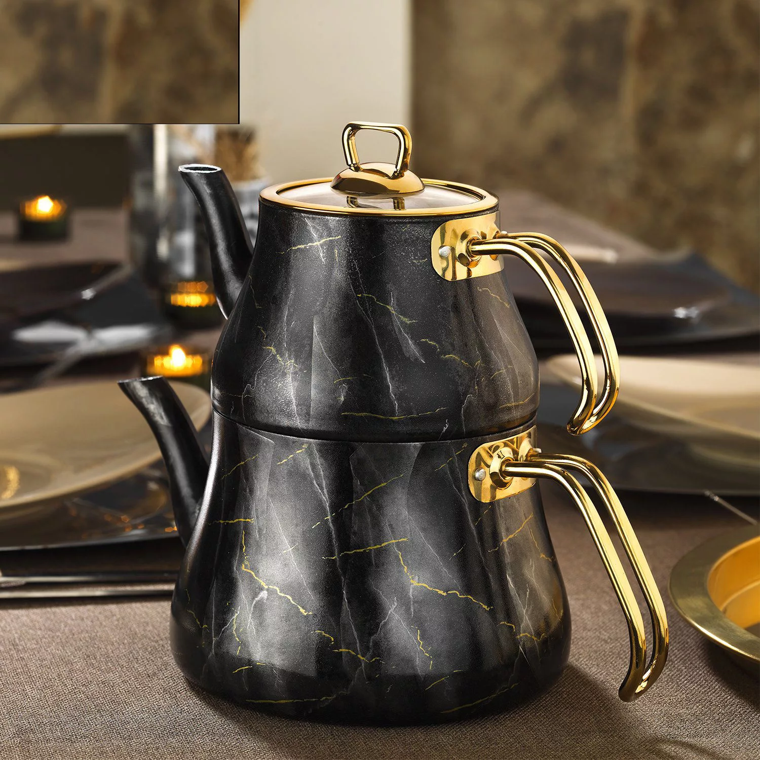 ست کتری و قوری بریونی مدل وایرا کد 600