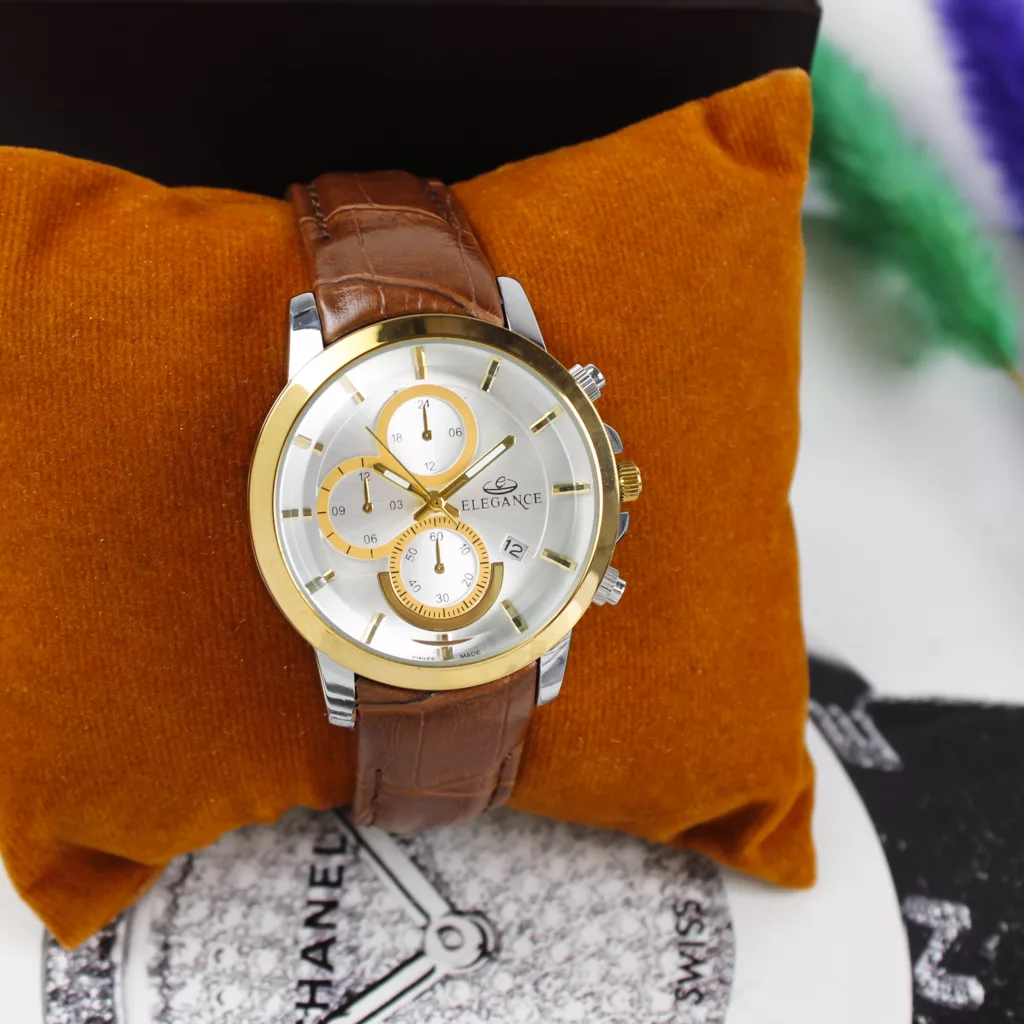 ساعت مچی عقربه‌ای زنانه الگانس مدل EZCHGH8080