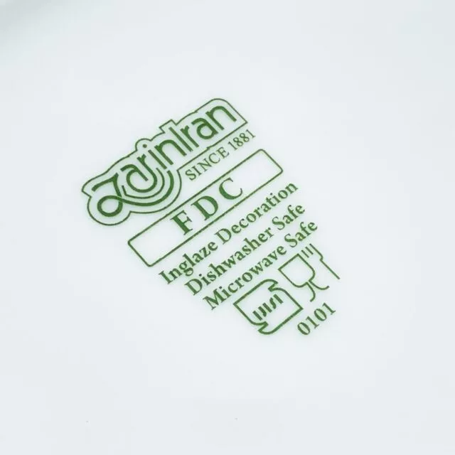 سرویس غذاخوری 28 پارچه چینی زرین طرح سپینود