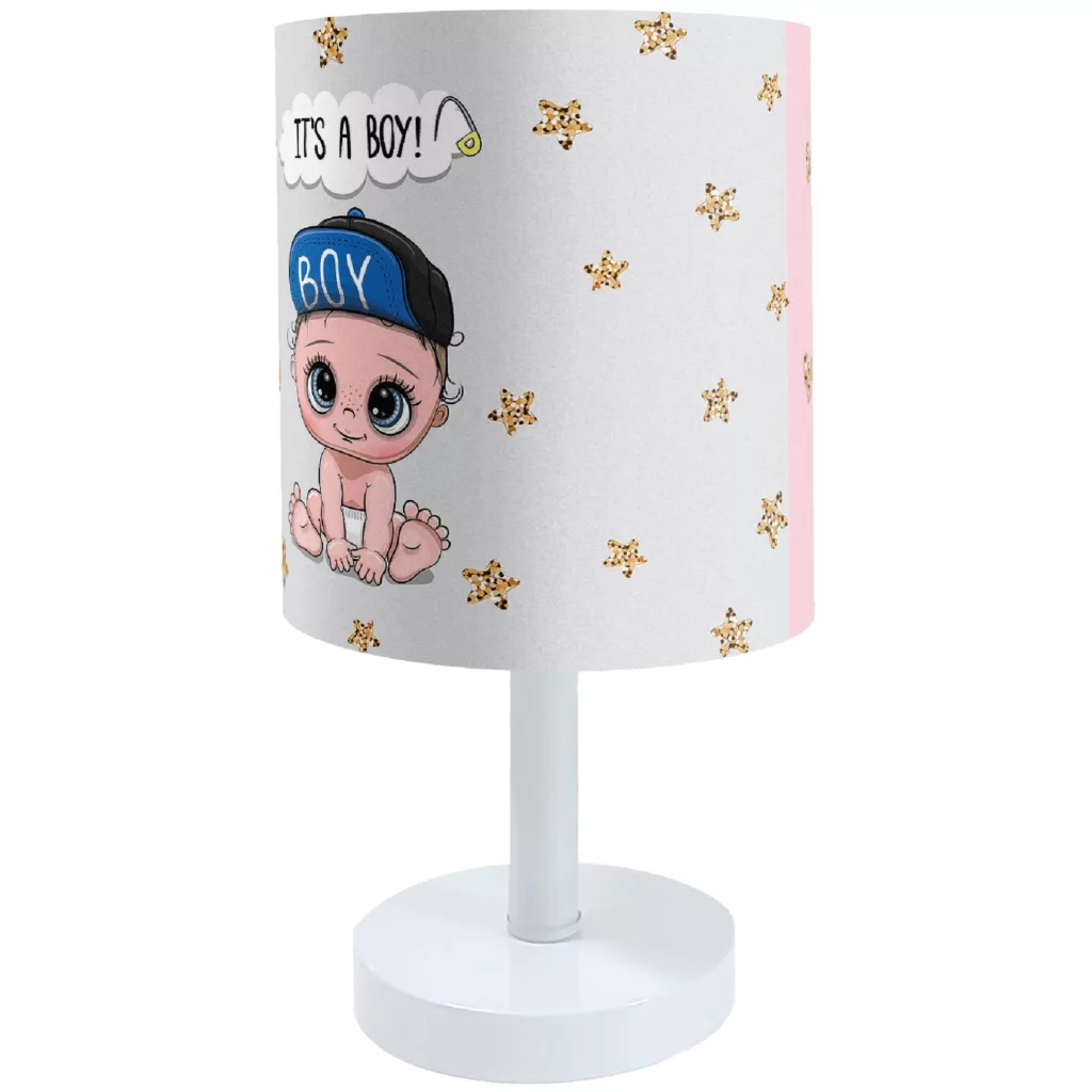 آباژور رومیزی کودک طرح نی نی نوزاد مدل BS-017