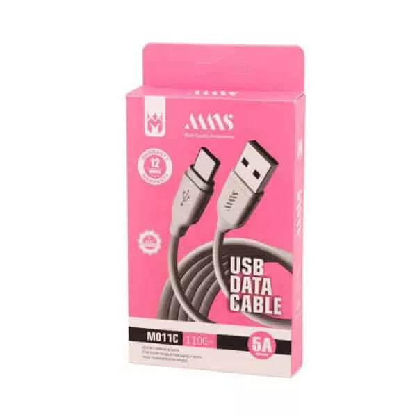 کابل تبدیل USB  به  usb-c ام ان اس مدل M011C طول 1.1 متر