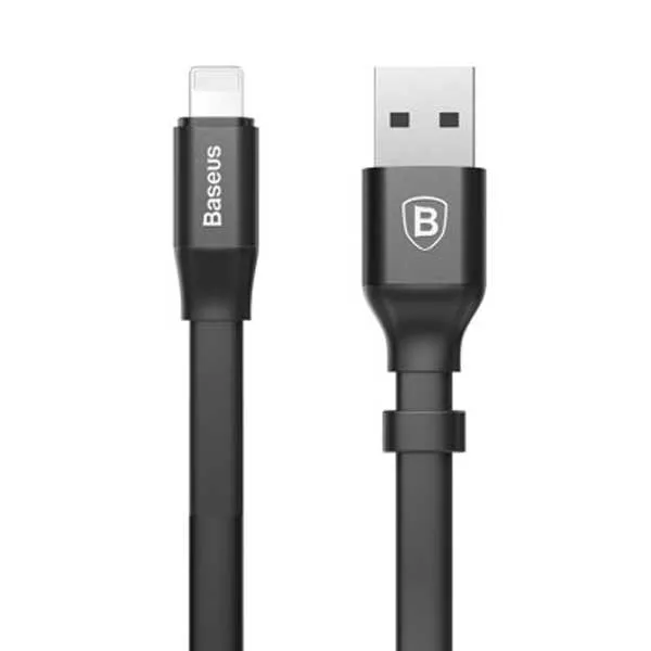 کابل تبدیل USB به لایتنینگ باسئوس مدل CALMBJ-B01 طول 0.23 متر