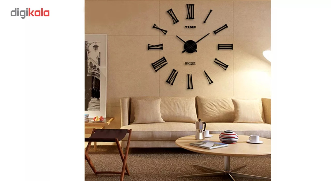 ساعت دیواری رویال ماروتی مدل NEM-6007 سایز بزرگ