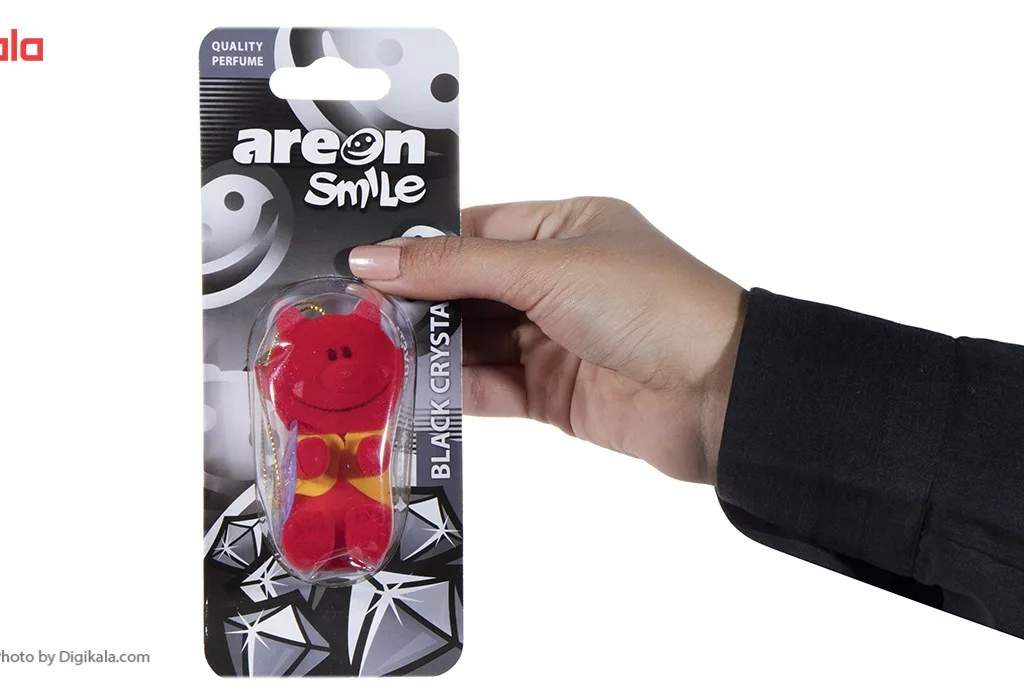خوشبو کننده ماشین آرئون مدل Smile Black Crystal