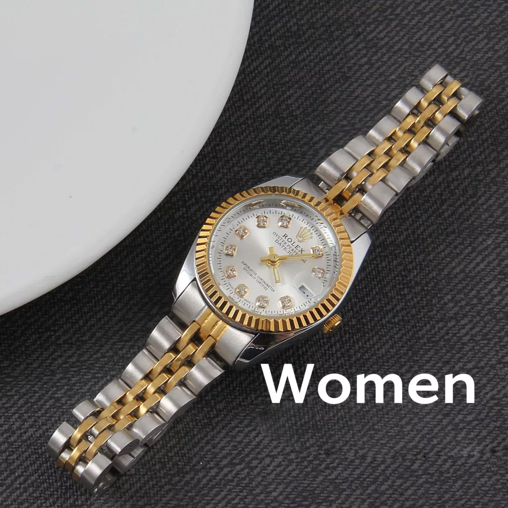 ست ساعت مچی عقربه ای زنانه و مردانه بازرگانی میلادی کد WHW_256