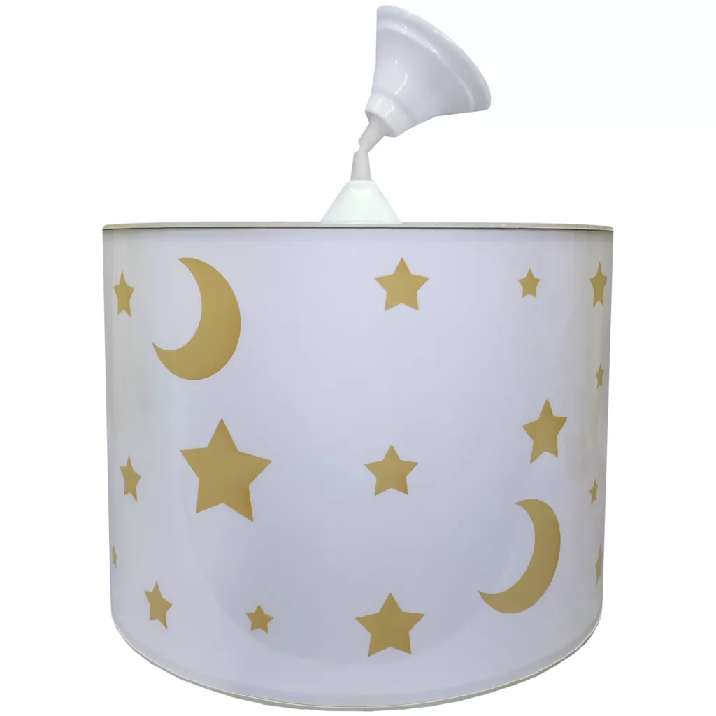 لوستر اتاق کودک مدل ماه و ستاره