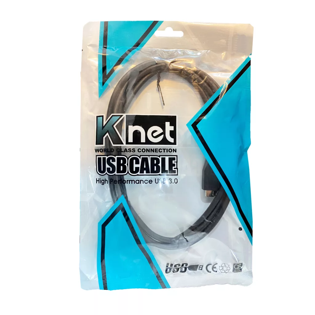 کابل تبدیل micro-B به USB-C کی نت مدل K-CUBMC3006 طول 0.6 متر