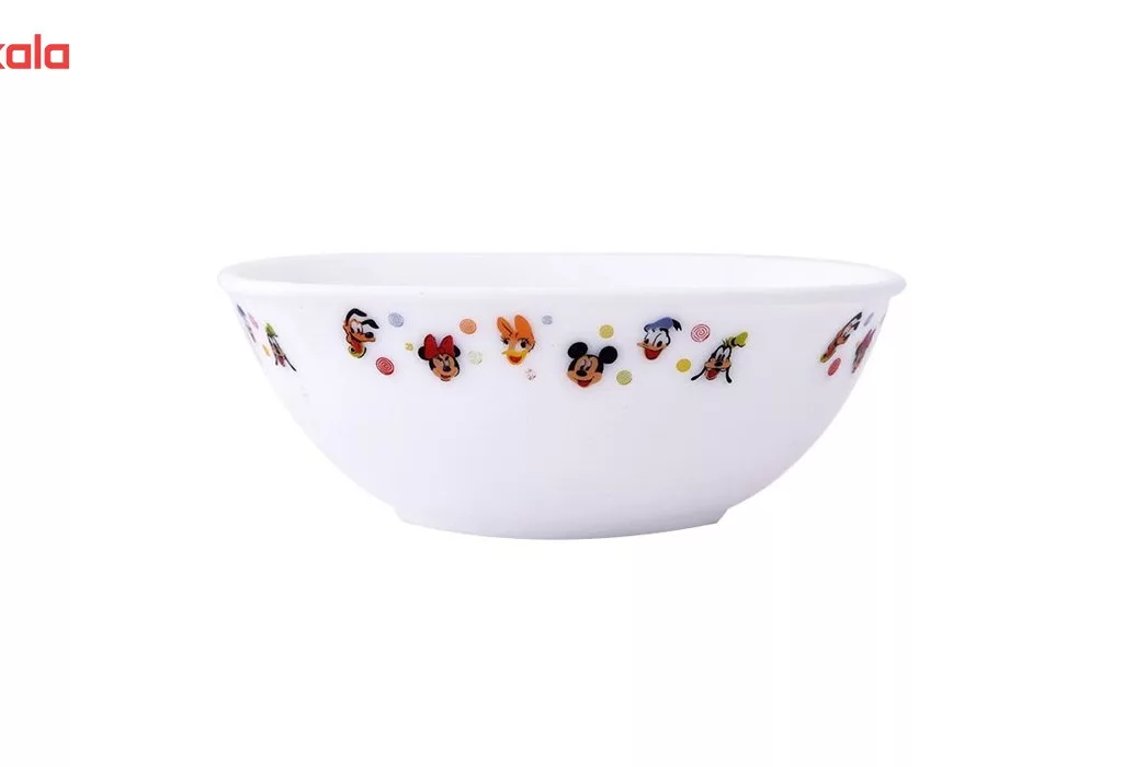 سرویس غذاخوری 5 پارچه کودک پارس اوپال طرح Micky Mouse
