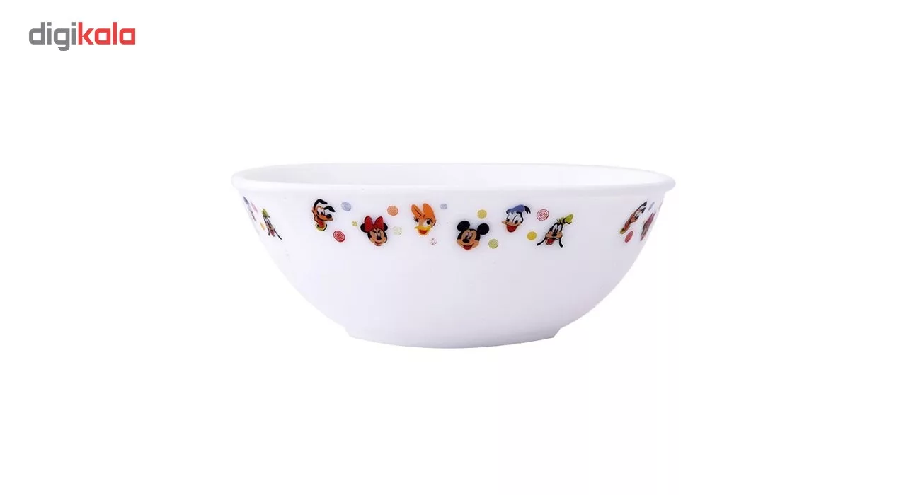 سرویس غذاخوری 5 پارچه کودک پارس اوپال طرح Micky Mouse