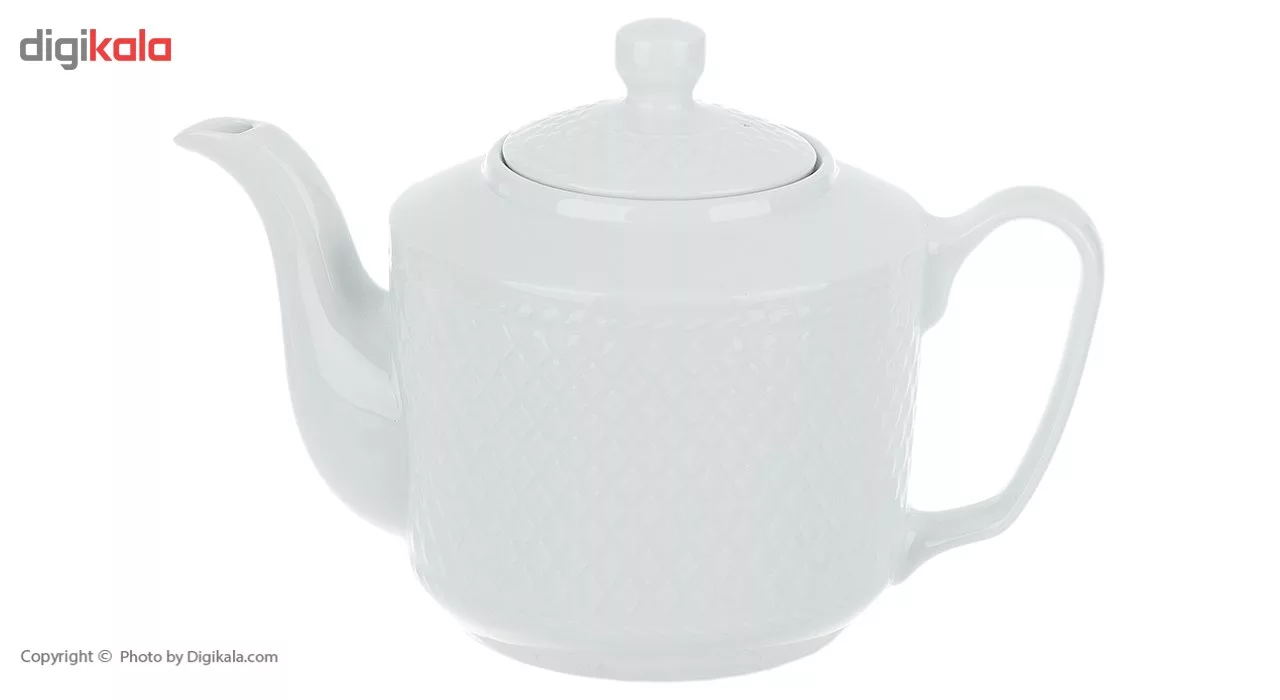 سرویس غذاخوری 102 پارچه 12 نفره چینی زرین ایران مدل رادیانس سفید درجه عالی