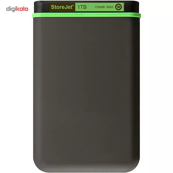 هارد اکسترنال ترنسند مدل StoreJet 25M3 ظرفیت یک ترابایت دارای رابط USB Type-A 2.0