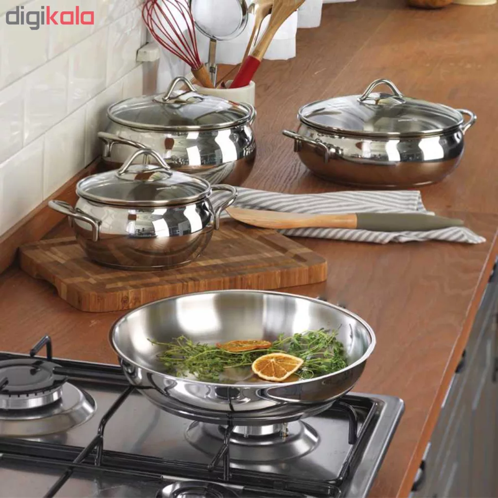 سرویس پخت و پز 9 پارچه کرکماز مدل تامبیک کد 1800