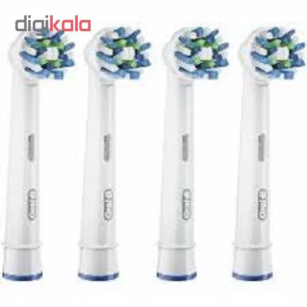 سری مسواک برقی اورال-بی مدل EB50 CROSS ACTION بسته 4 عددی