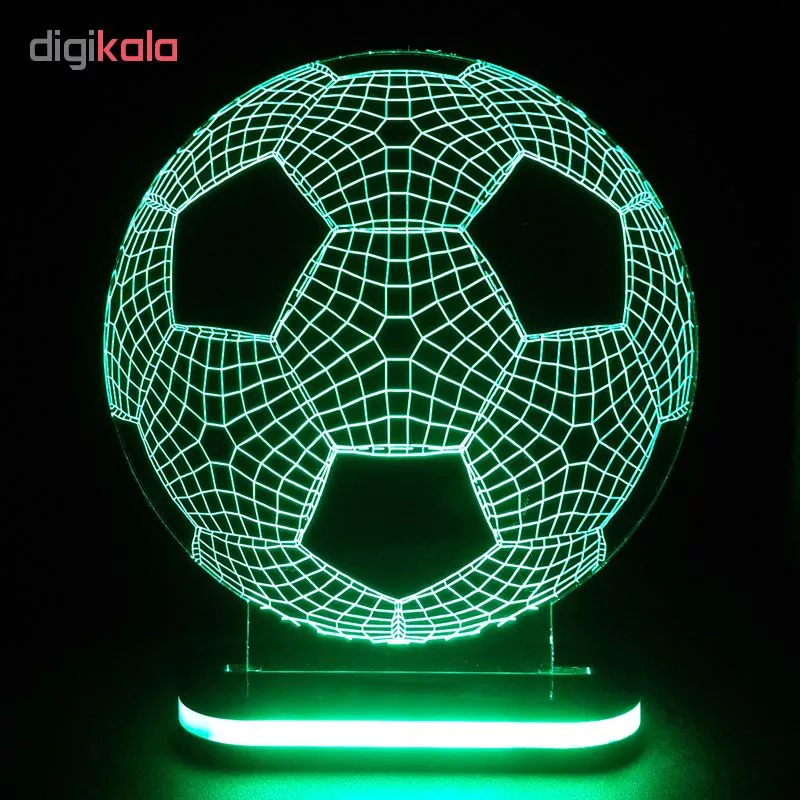چراغ خواب کودک طرح توپ فوتبال کد 1075