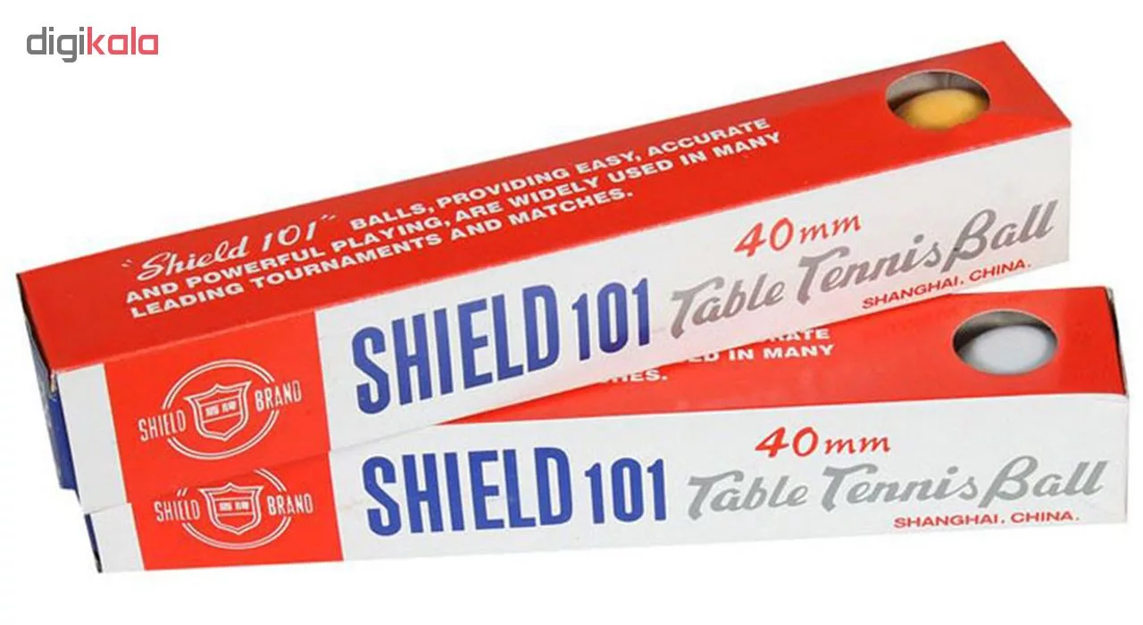 توپ پینگ پنگ شیلد مدل 101 بسته 6 عددی