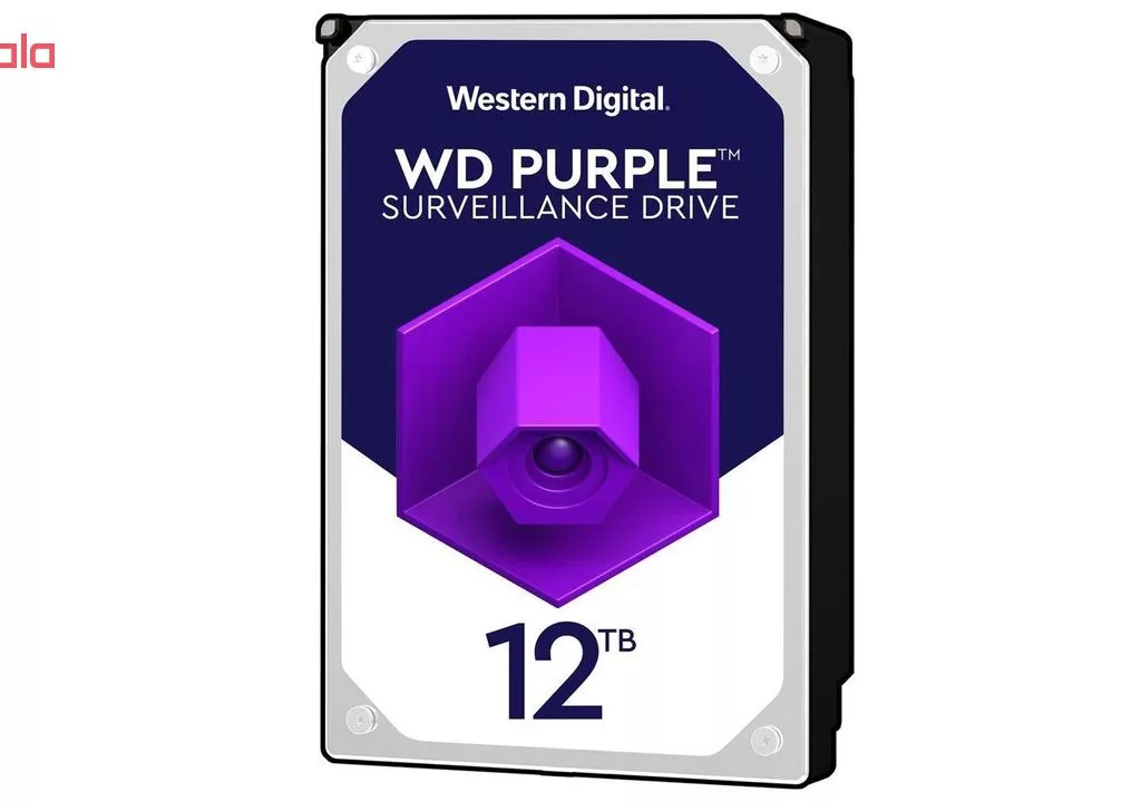 هارددیسک اینترنال وسترن دیجیتال مدل Purple WD121PURZ ظرفیت 12 ترابایت