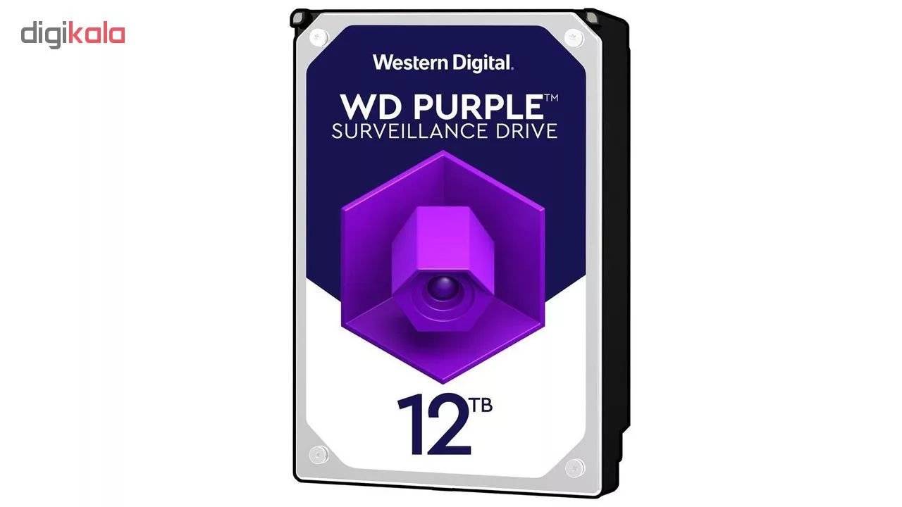 هارددیسک اینترنال وسترن دیجیتال مدل Purple WD121PURZ ظرفیت 12 ترابایت