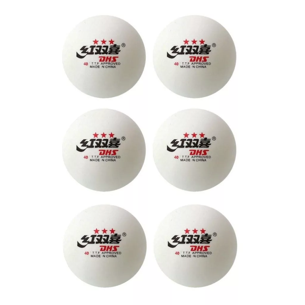 توپ پینگ پنگ دی اچ اس مدل D40 بسته 6 عددی