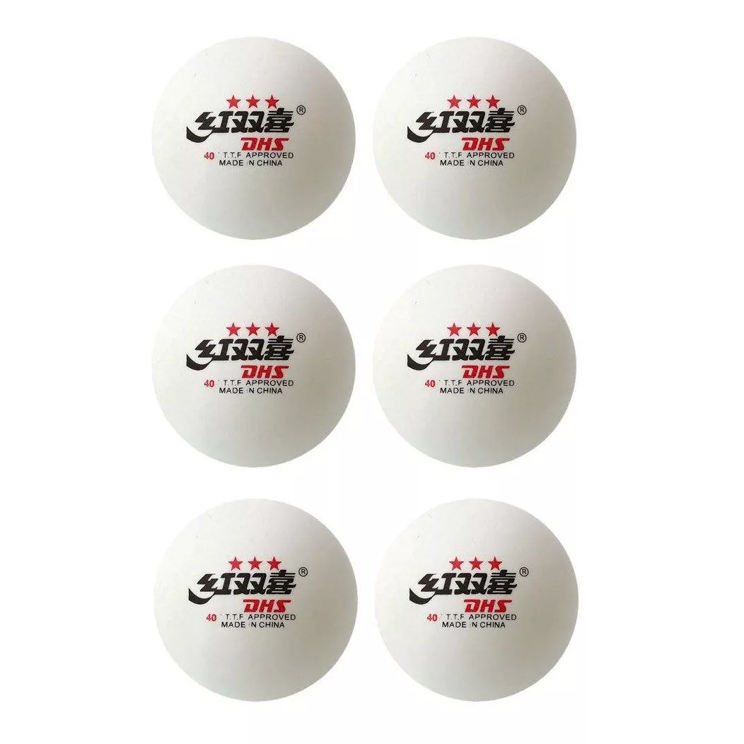 توپ پینگ پنگ دی اچ اس مدل D40 بسته 6 عددی