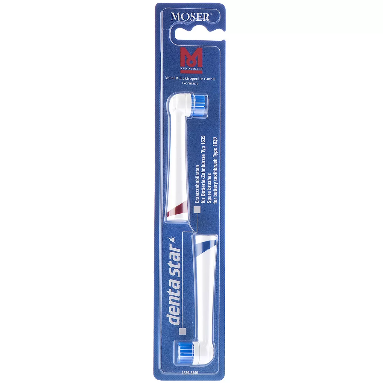 سری مسواک برقی موزر مدل Denta Star 1639 بسته 2 عددی سری مسواک برقی موزر مدل Denta Star 1639 بسته 2 عددی