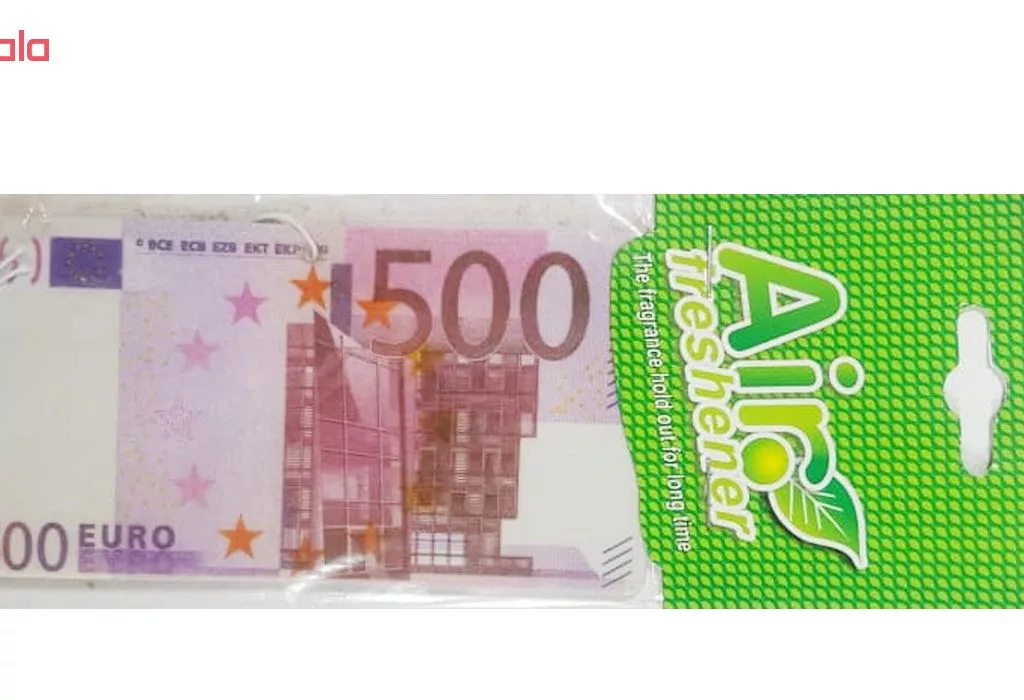 خوشبو کننده خودرو طرح یورو کد 500