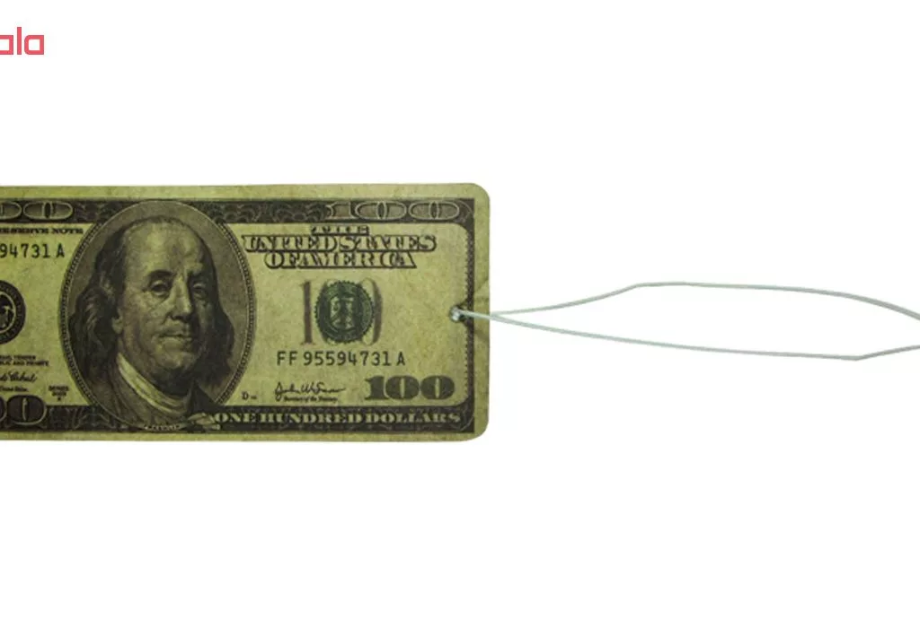 خوشبو کننده خودرو طرح دلار کد 100