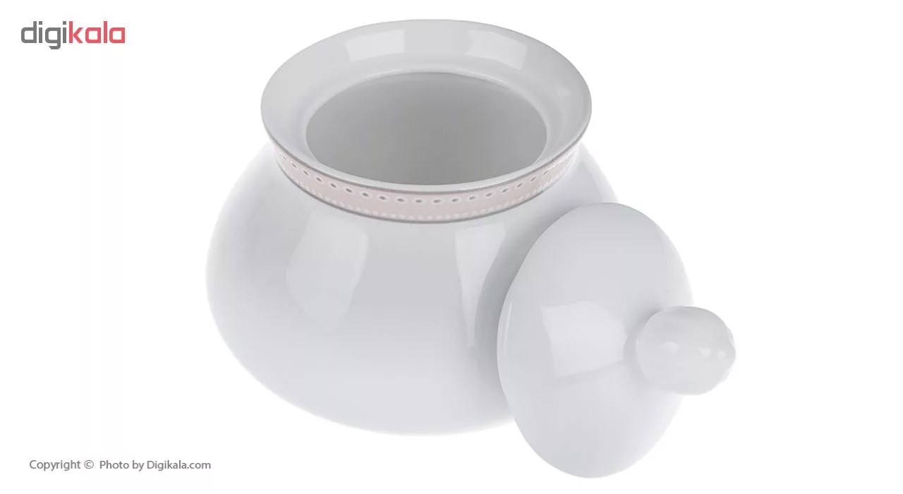 سرویس غذاخوری 108 پارچه چینی زرین ایران سری شهرزاد مدل ژانتی درجه عالی