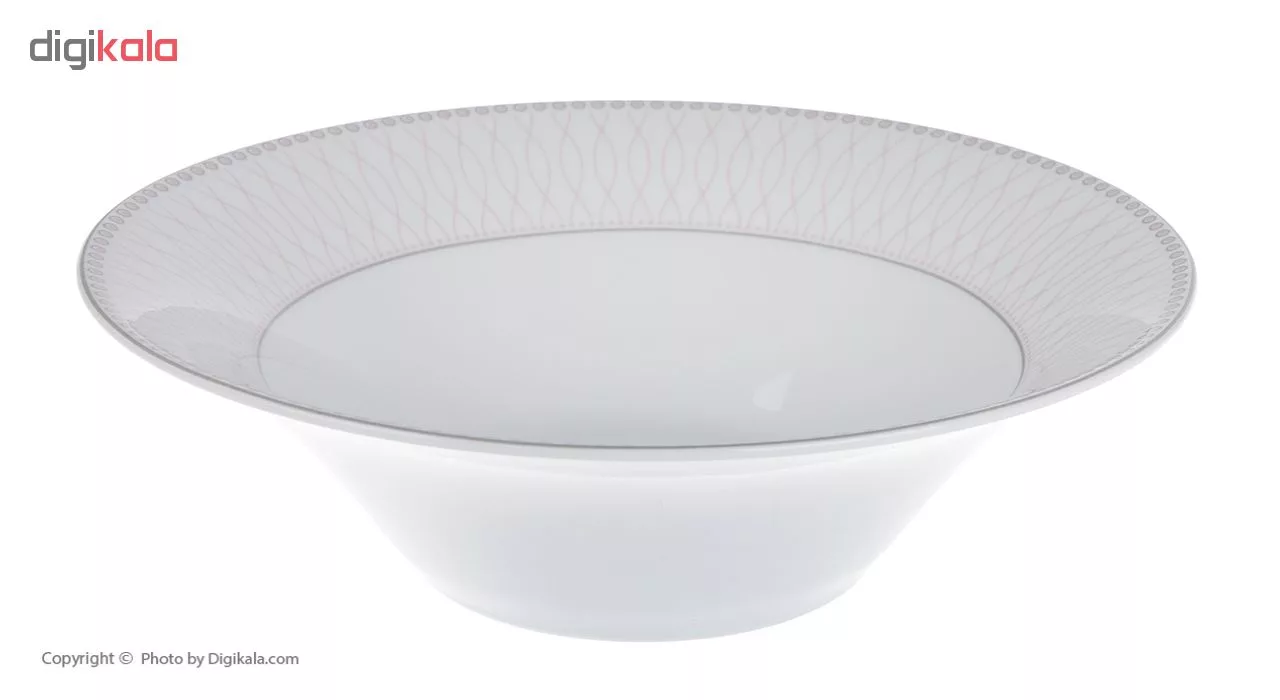 سرویس غذاخوری 108 پارچه چینی زرین ایران سری شهرزاد مدل ژانتی درجه عالی