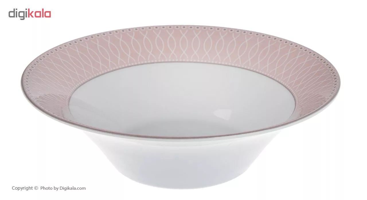 سرویس غذاخوری 108 پارچه چینی زرین ایران سری شهرزاد مدل ژانتی درجه عالی