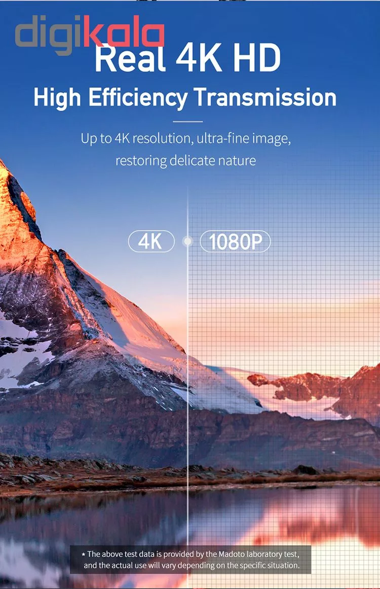 کابل تبدیل HDMI به لایتنینگ /USB مک دودو مدل CA-640 طول 2 متر