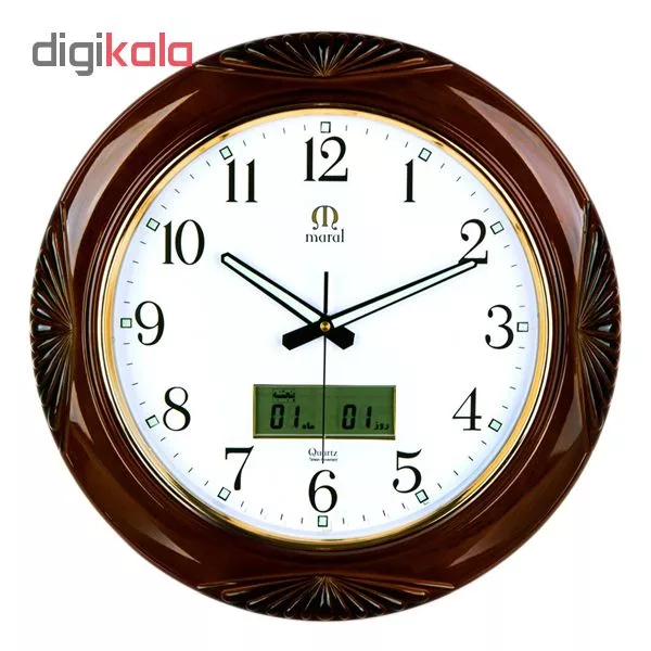 ساعت دیواری مارال مدل CALENDER کد 1011346