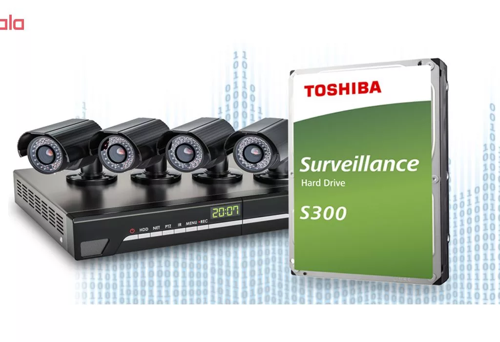 هارددیسک اینترنال توشیبا مدل S300 surveillance ظرفیت 6 ترابایت