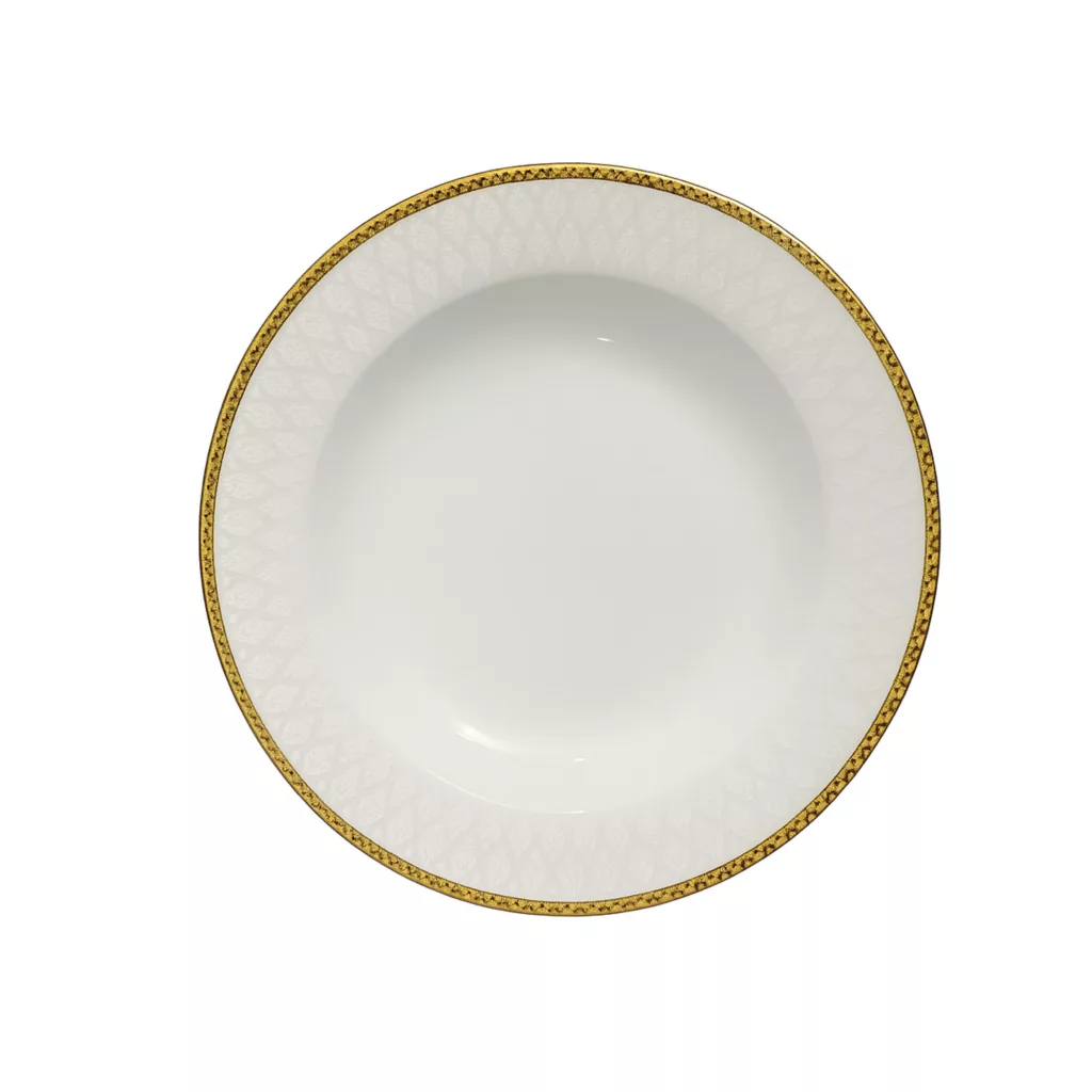 سرویس غذاخوری 18 پارچه 6 نفر شرکت صنایع چینی تقدیس مدل گرد طرح پرنسس کد 04