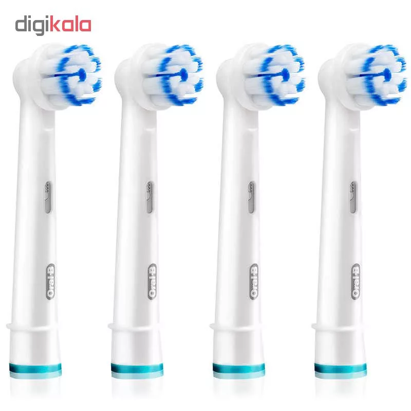 سری یدک مسواک برقی اورال-بی مدل SENSI ULTRATHIN بسته 4 عددی