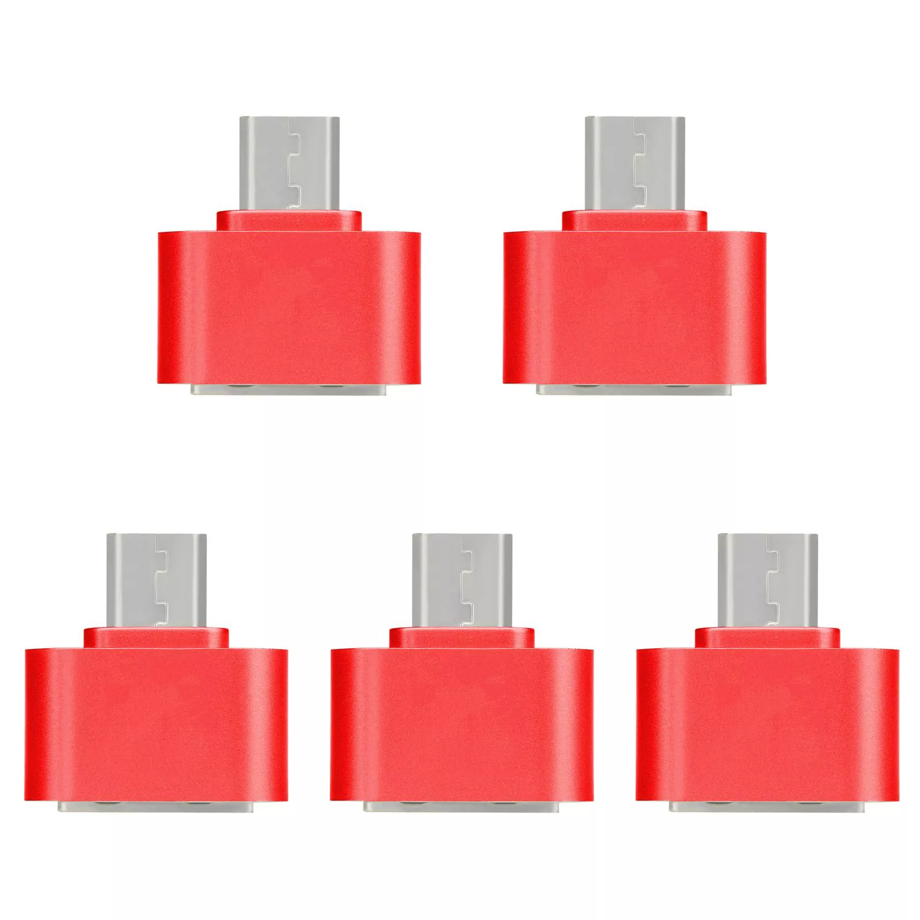 مبدل OTG microUSB مدل DST-O5 بسته 5 عددی