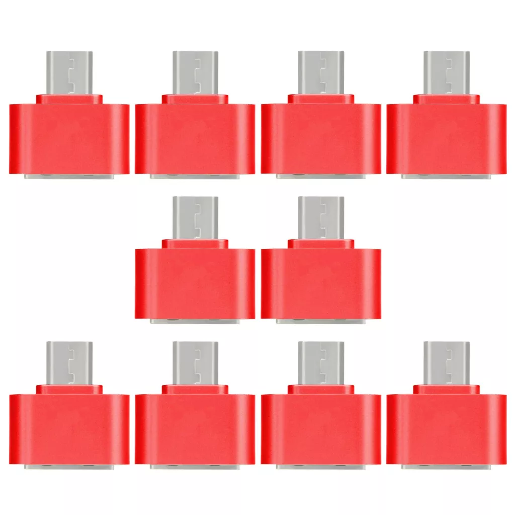 مبدل OTG microUSB مدل DST-O10 بسته 10 عددی