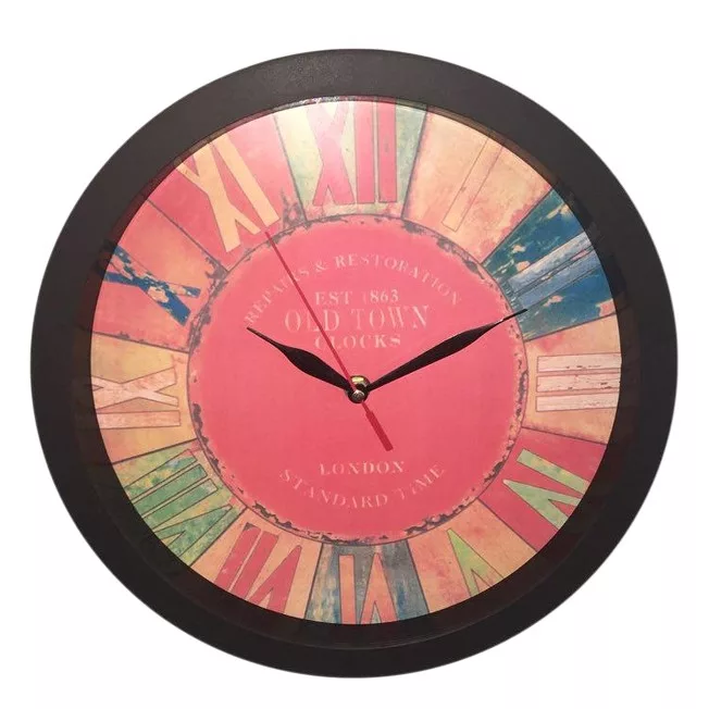 ساعت دیواری پیرل طرح old town کد 208