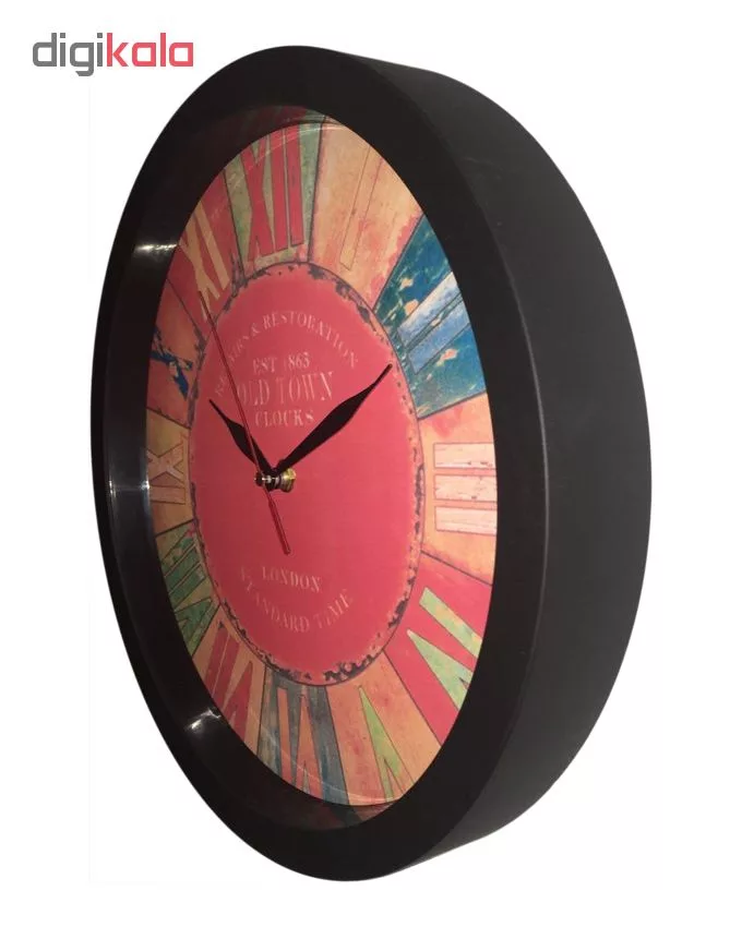 ساعت دیواری پیرل طرح old town کد 208