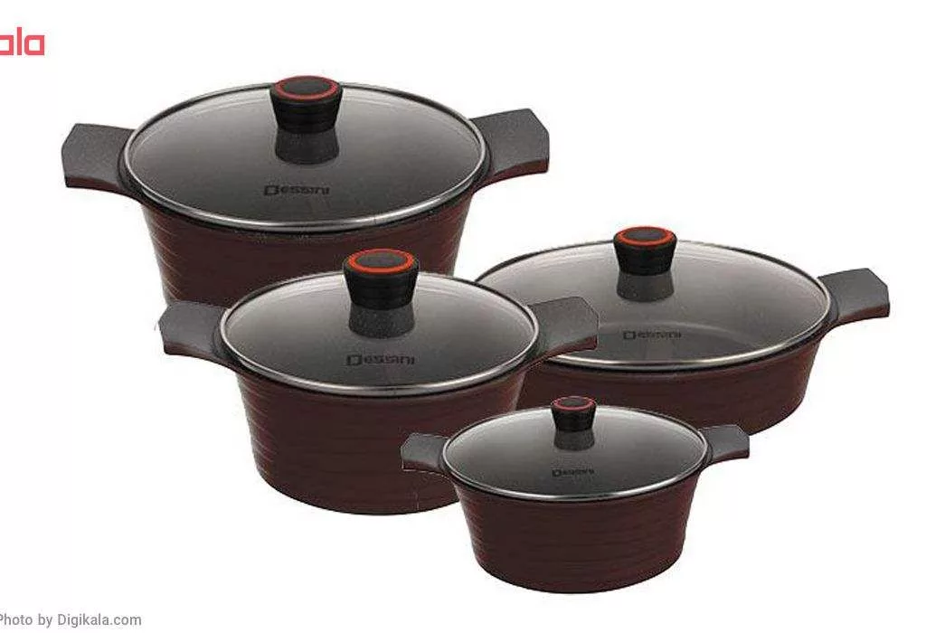 سرویس پخت و پز 8 پارچه دسینی مدل Rejina