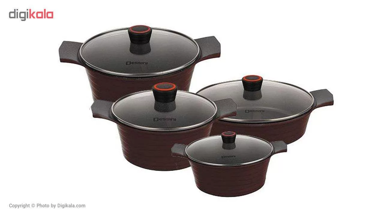 سرویس پخت و پز 8 پارچه دسینی مدل Rejina