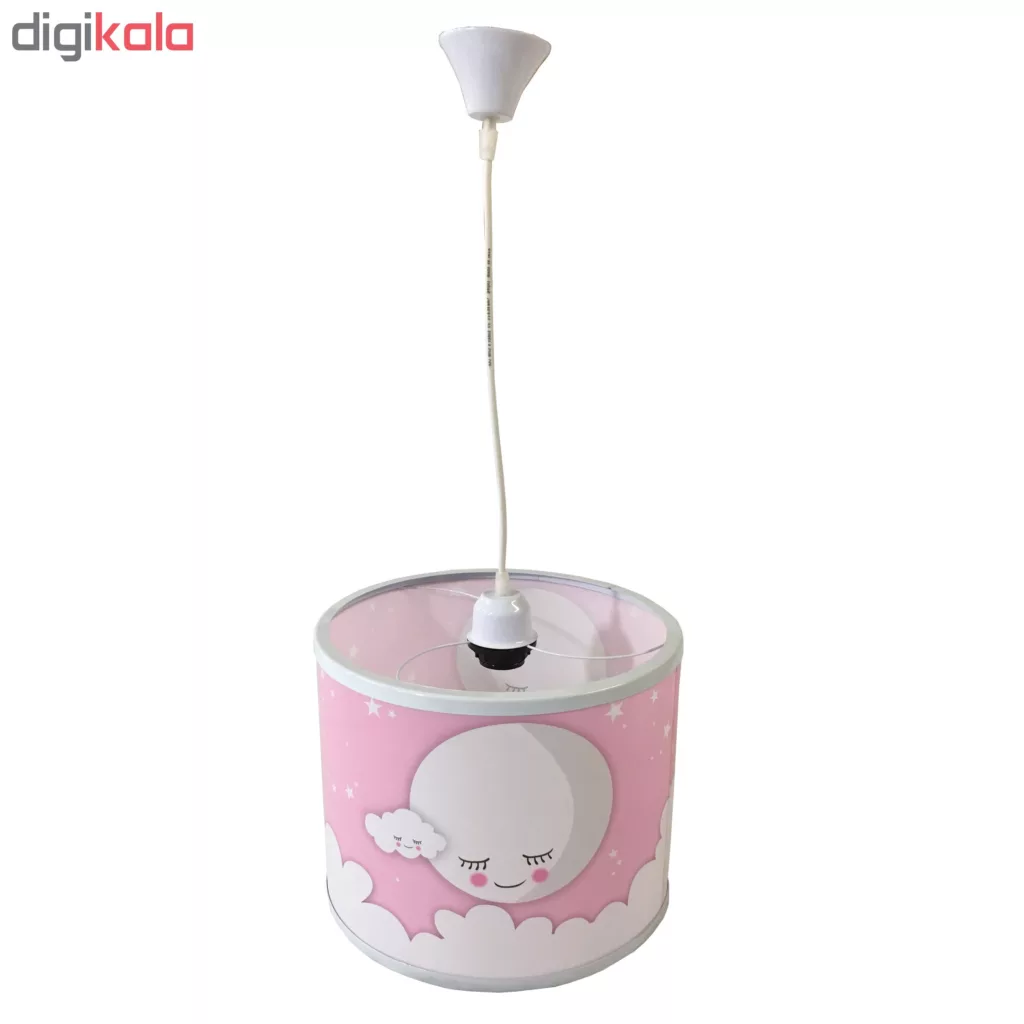 لوستر كودك طرح ماه و ابر كد 030