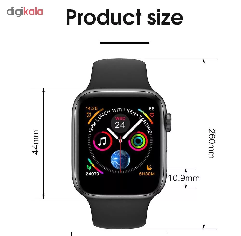 ساعت هوشمند مدل Smrt-W54