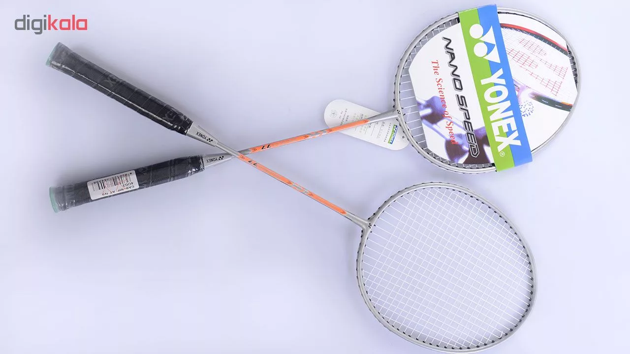 راکت بدمینتون یونکس مدل 77 Duora بسته 2 عددی