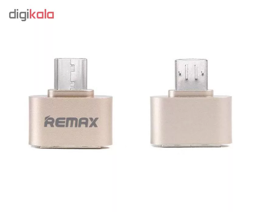 مبدل OTG microUSB ریمکس کد 02 بسته 2 عددی